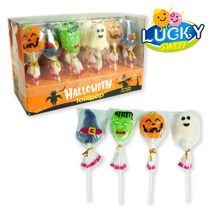 Halloween cartoon lollipop