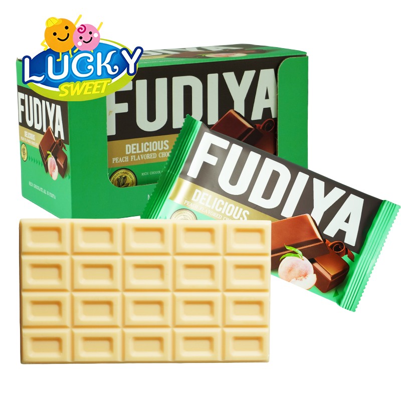 50g white peach flavor chocolate