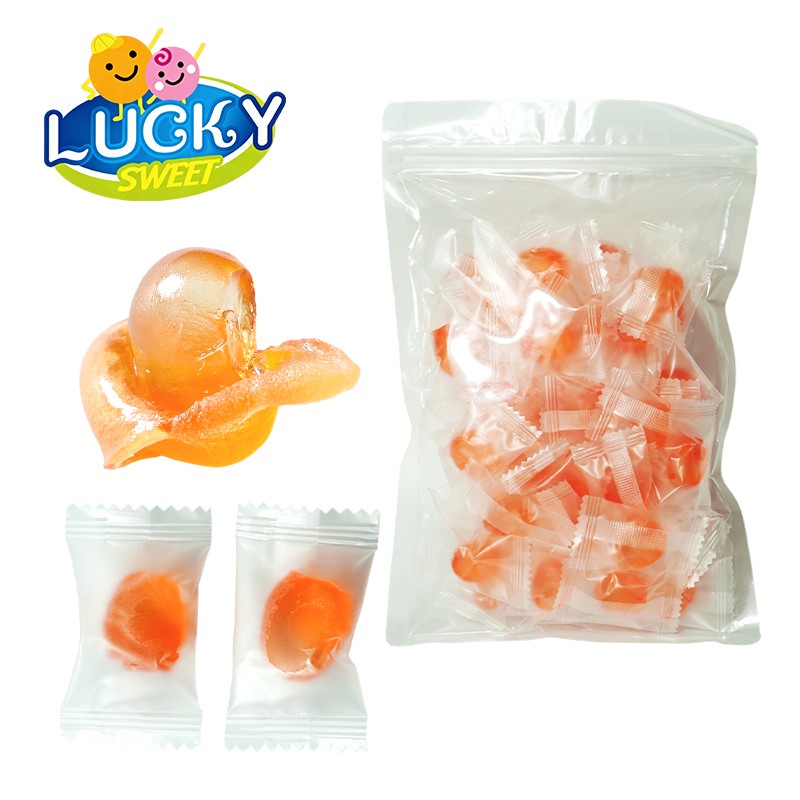橙子剥皮软糖可定制