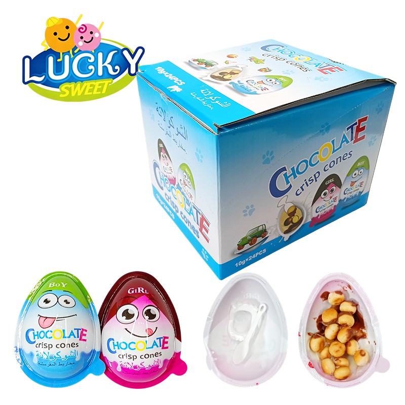 Boy and Girl Chocolate Eggs