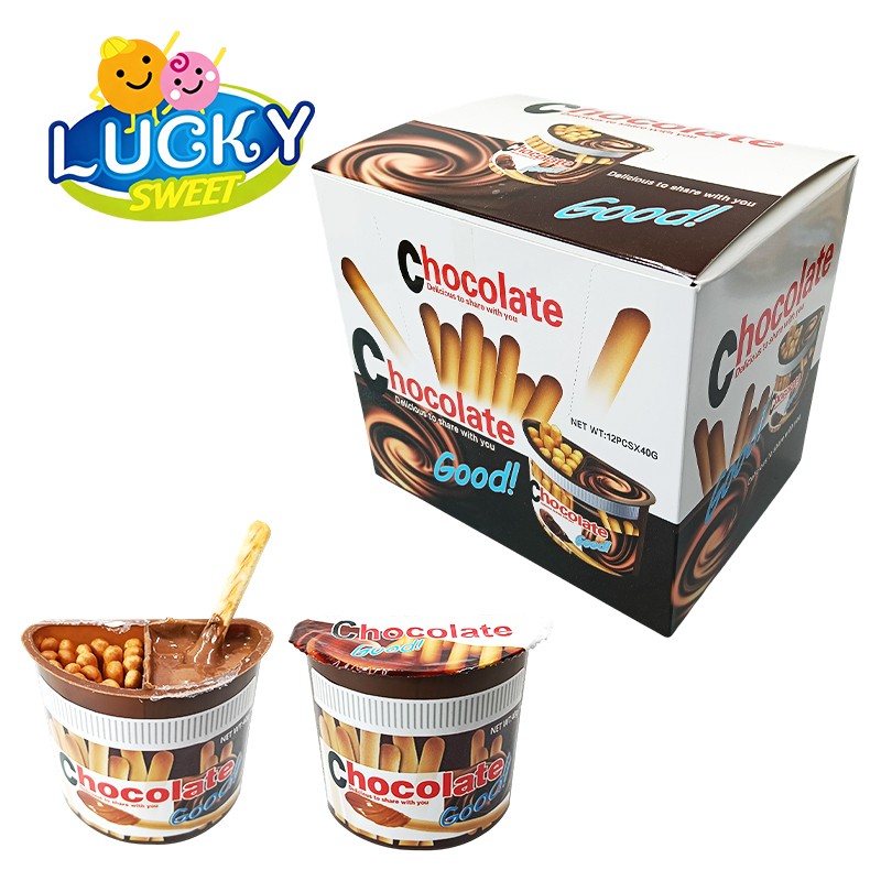 40G chocolate biscuits with chocolate ja