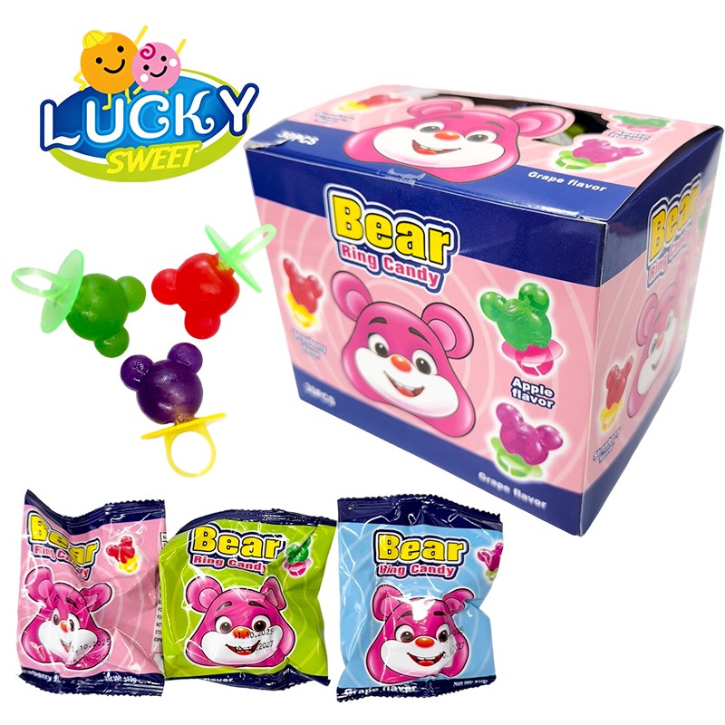 Bear-shaped Ring Candy