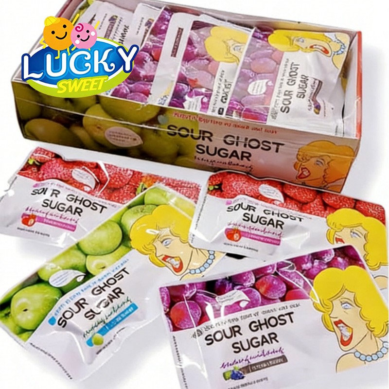 Screaming Woman Sour Lollipops