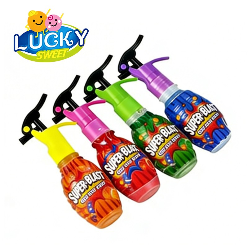 Explosive grenade mouth spray