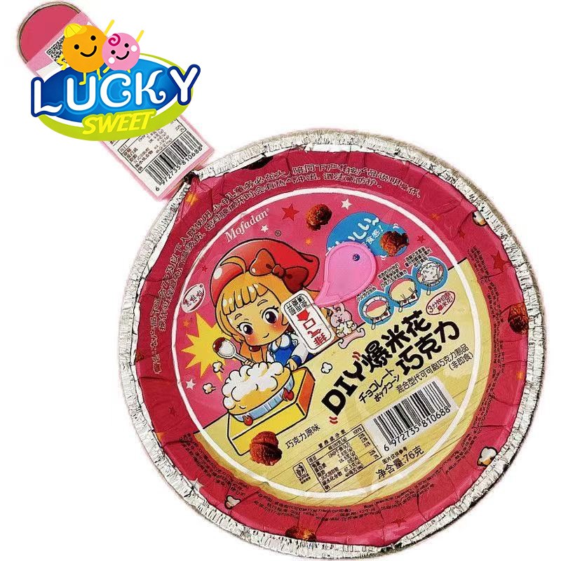 DIY Popcorn Chocolate