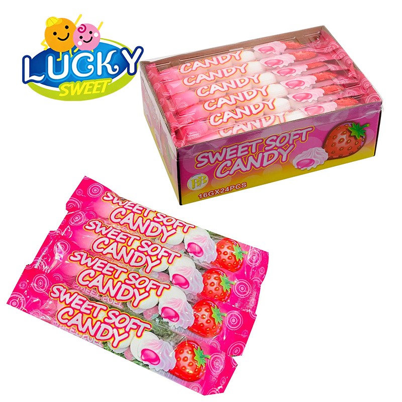 Strawberry-filled Marshmallow