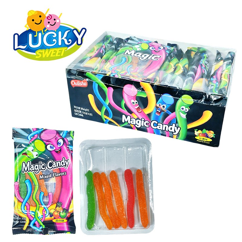 Magic candy gummy candy stick
