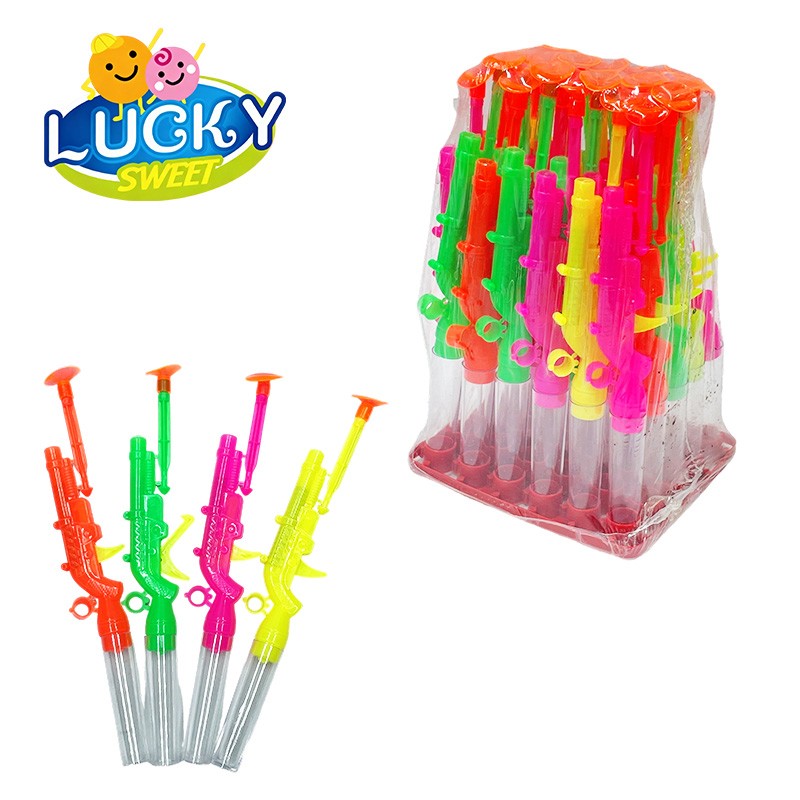 Long gun toy candy press candy
