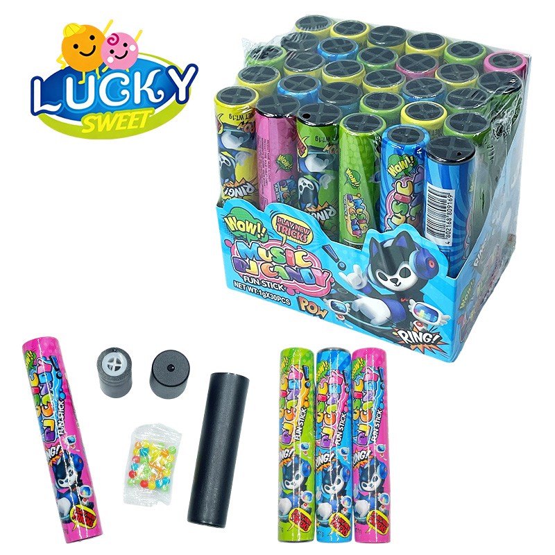 whistle music toy candy press candy