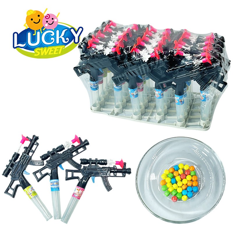 short gun toy candy press candy