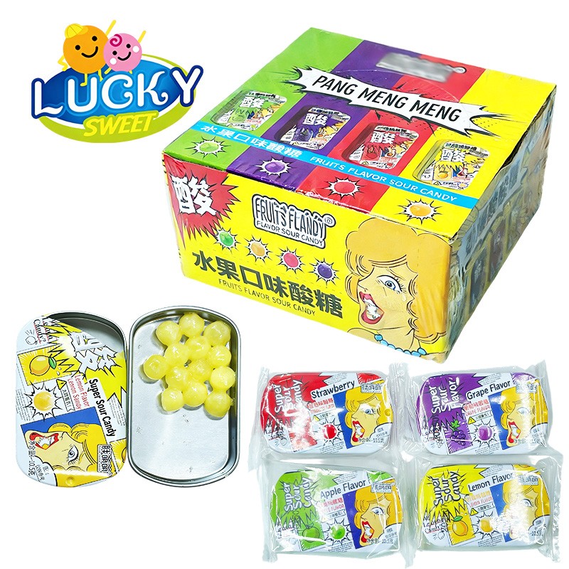 fruit candy sour candy box packing