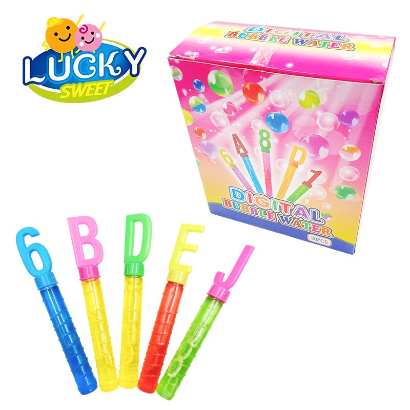 Alphabet Bubble Water