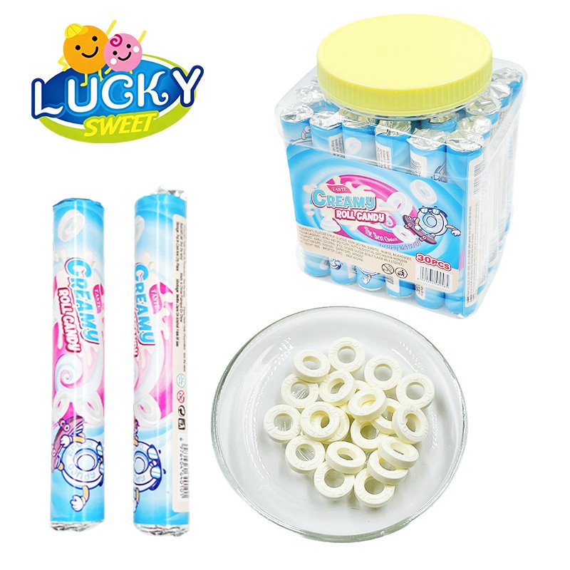 rollcandy milk ring candy