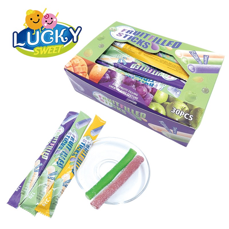 Fruit gummy sticks