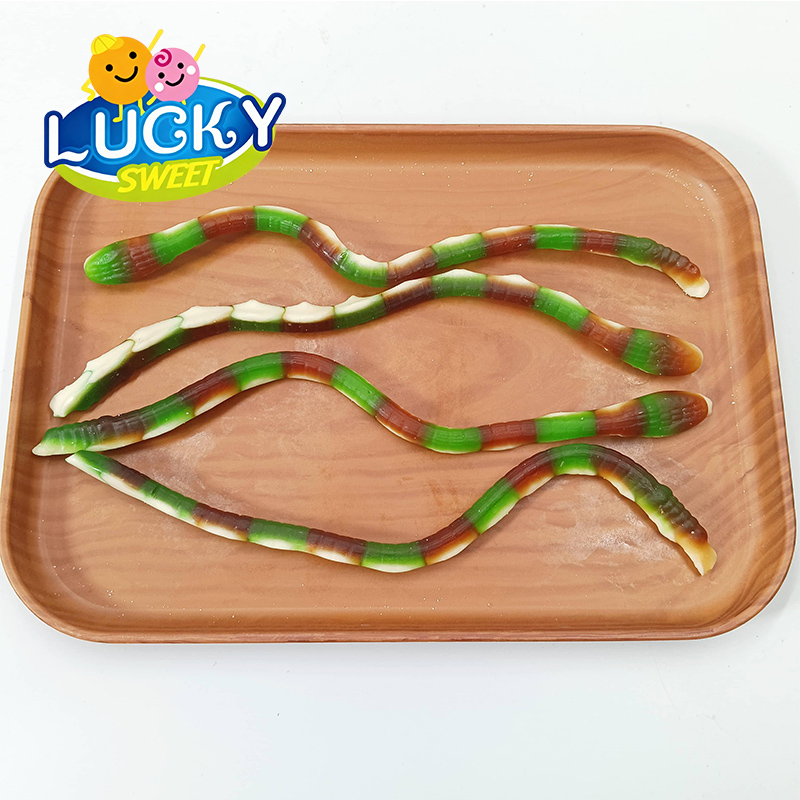 Small snake-shaped sour gummies(图1)