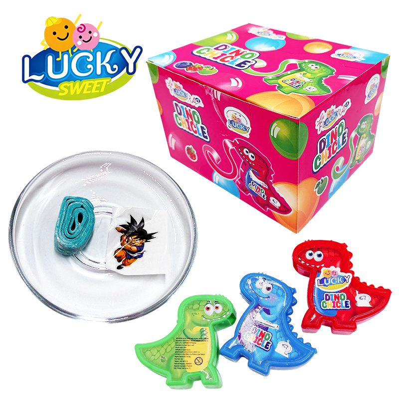 Dinosaur toy bubble gum
